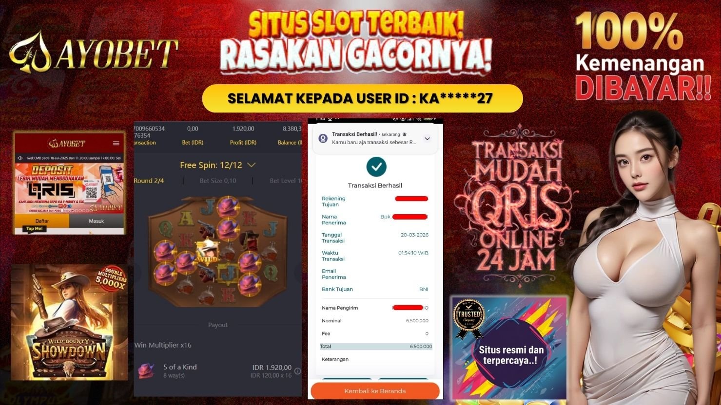 AYOBET JACKPOT SLOT WILD BOUNTY SHOWDOWN